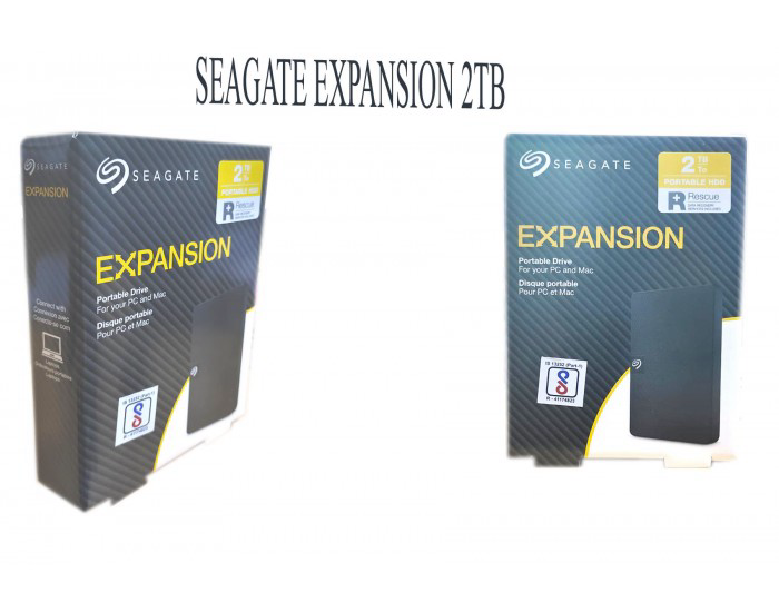 SEAGATE EXTERNAL HARD DISK 2TB EXPANSION 2.5? RESCUE